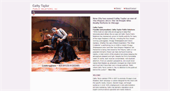 Desktop Screenshot of cathytaylorpr.com